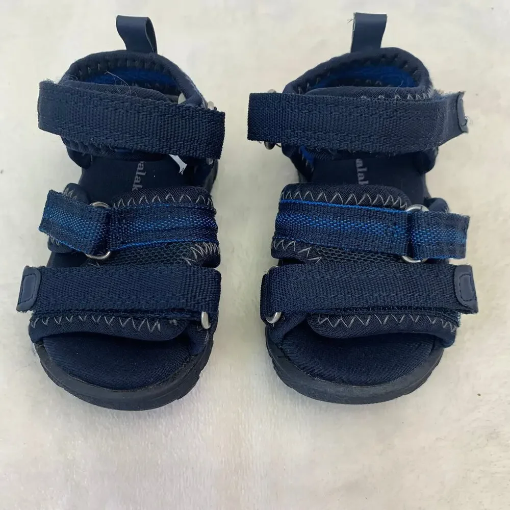 Koala Kids Toddler Boys Sz 3 Adjustable Hook Loop Straps Sandals Water Shoes